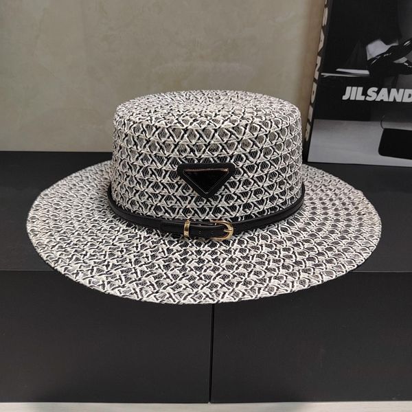 luxuriöse Strohhut-Casquette-Designer-Strandkappen direkte Kappe klassische Anzeigefläche kleine hundert Turm-Golfkappen