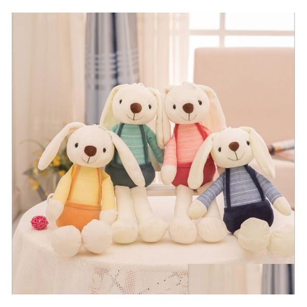 Animali di peluche ripieni 40 cm Riempimento Pp Cotone Simpatico giocattolo di zucchero candito Principessa Coniglio Bambola Cuscino Orecchie cadenti Regalo per bambini Drop Deliver Dhm1S