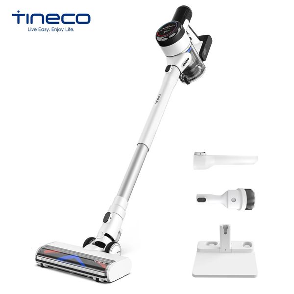 Acessórios de varredores Tineco Pure ONE S15 Ess Smart Cordless Aspirador Stick Escova Deep Clean Hard Floor Carpets Pet Hair LED Light 231113