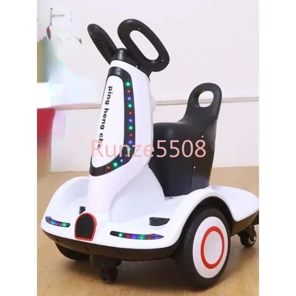 Outros artigos esportivos Crianças Carro Elétrico Moto Scooter Recarregável para Crianças Controle Remoto Carrinho de Brinquedo Estudante Infantil Drift Balance 231113