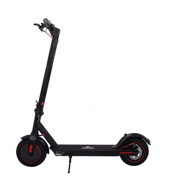 Outros artigos esportivos Scooter elétrico de 10 polegadas dobrável portátil transporte corpo de alumínio 2 rodadas freio a disco unissex bateria de longa duração 231113