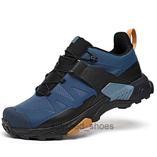 Sapatos de caminhada ao ar livre esporte homem sapatos de escalada luz antiderrapante resistência ao desgaste cross-country tênis de corrida