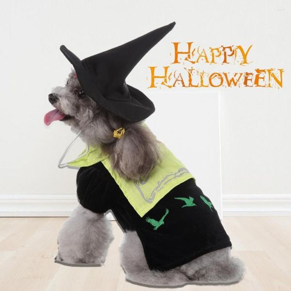 Vestuário para cães adoráveis ​​trajes de halloween de estimação vestir roupas de inverno casaco engraçado roupa fofa roupa de natal férias vestido de vestuário