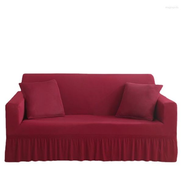 Stuhlhussen 2023 Sofabezug aus Stoff im europäischen Stil, elastisch, rutschfest, vier Jahreszeiten, universell