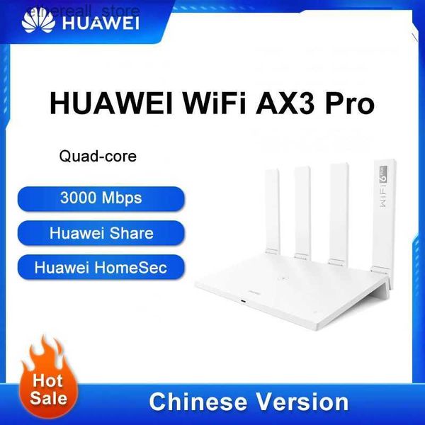 Router Chinesische Version WiFi Router AX3 Pro Dual-Core Verstärker Wireless Router 2,4 5G WiFi 6 + 3000Mbps NFC Repeater Wi-Fi Q231114