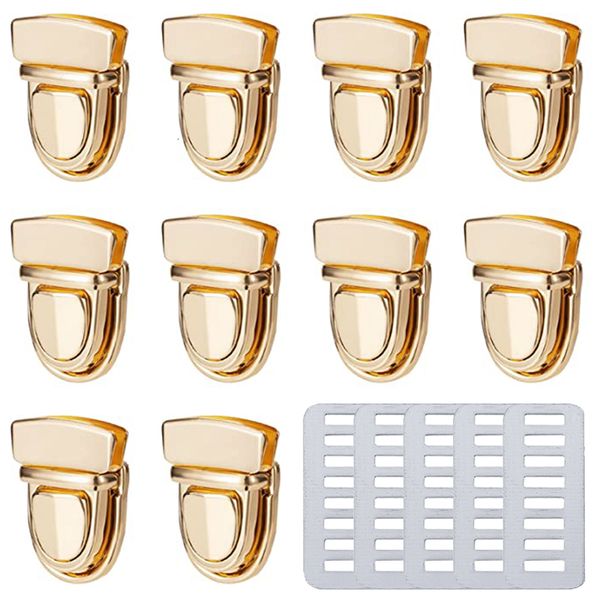 Acessórios para peças da bolsa 5pcs lote hardware bloqueio de captura de captura snap snap snap snap srurse shifture buckles metal fivelas Diy Craft 230414