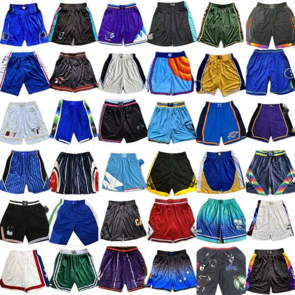 New City Jayson Tatum Basketball Shorts Com Pocket Man Team Sport Wear Pant Home Away Away Casual Wear Sports Sports Sports Breathable Training Beach Short Short