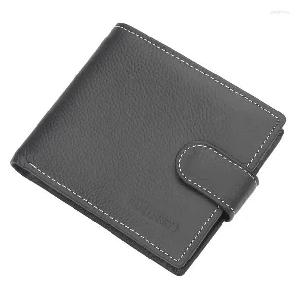 Carteiras 2023 Bolsa de Alta Qualidade PU Carteira de Couro Multifuncional Padrão Moda Casual Masculino Zipper Notecase