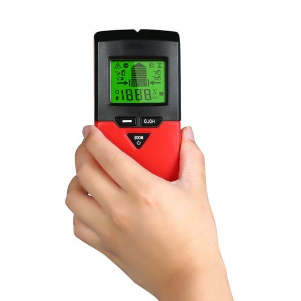 Freeshipping Wall Stud Finder Füllstandsanzeige 2-in-1-Bolzendetektor Digitaler Metalldetektor Bolzen / Holz / Metall / Wechselstromkabel zur Erkennung von Lnblf