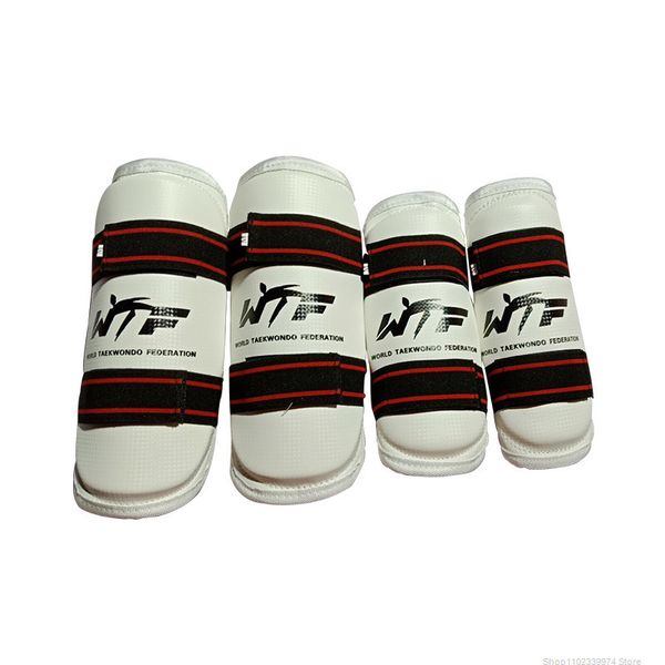 Outros artigos esportivos Taekwondo Protetive equipamento completo de proteção de braço e pernas para adultos Protect Suit de traje de Karate Shin Guard 230413