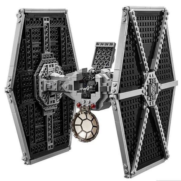 Блоки в Stock Star Imperial Tie Fighter Cotruzioni Модели Построение игрушек для детей с 75211 Рождественские подарки 231114