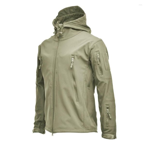 Trench maschili per viaggi per viaggi all'aperto Sport Long Maniche da uomo Giacca impermeabile Waterproof Casual Coat Fashion con cappuccio inverno caldo caldo