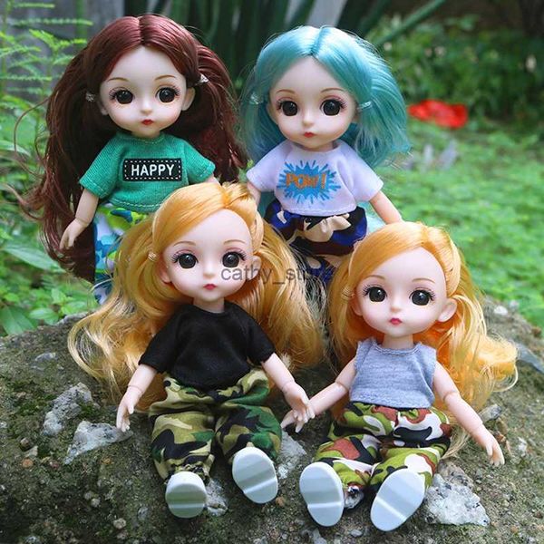 Другие игрушки BJD 16 СМ Кукла Повседневная мода Одежда принцессы Аксессуары для костюмов Кукольная мода Подвижные суставы Одежда Аксессуары Подарок для девочек ToyL231114