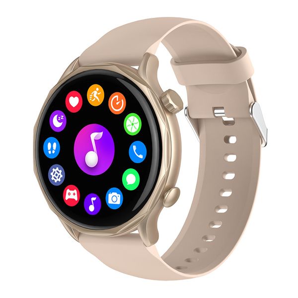 YEZHOU2 Nk28c 2023 lady Smart Watch Frequenza cardiaca Ossigeno nel sangue Respirazione Esercizio Chiamata Bluetooth Musica Coppia Orologi intelligenti