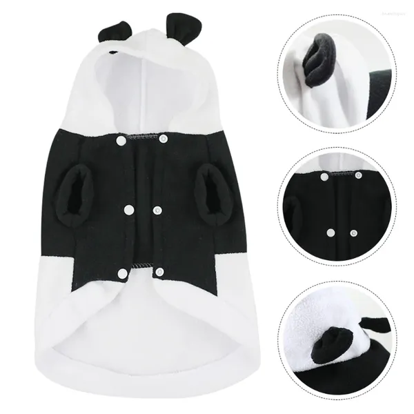 Abbigliamento per cani 1 pezzo di vestiti per animali domestici, costume da panda, a forma di bambino, autunno inverno, Halloween