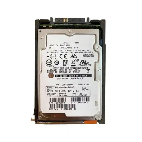 1,92 TB 12 GB SAS 2,5 SSD Unity380 Unity480 Unity680 Unity880 Interne Solid-State-Disk-SSD 1,92 TB 005053156 D4F-D2SFXL2-1920