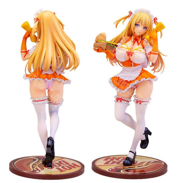 Figuras de brinquedo de ação 18cm Skytube Anna Hananoi Anime Girl Figura Anna Hananoi Ilustração de Kai Tomohiro Figura de ação colecionável Toys de boneca AA230413