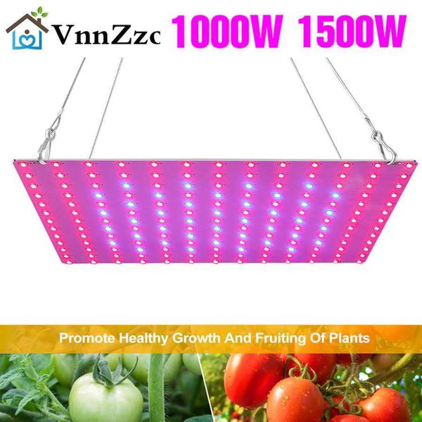 Büyüme Işıkları 85-265V LED Bitki Büyüme Işığı 1000W Fideler İçin Fitolapplar Kuantum Kartı 1500W Fito Lambalar Hydroponic Büyüme Çadır Kutusu P230413