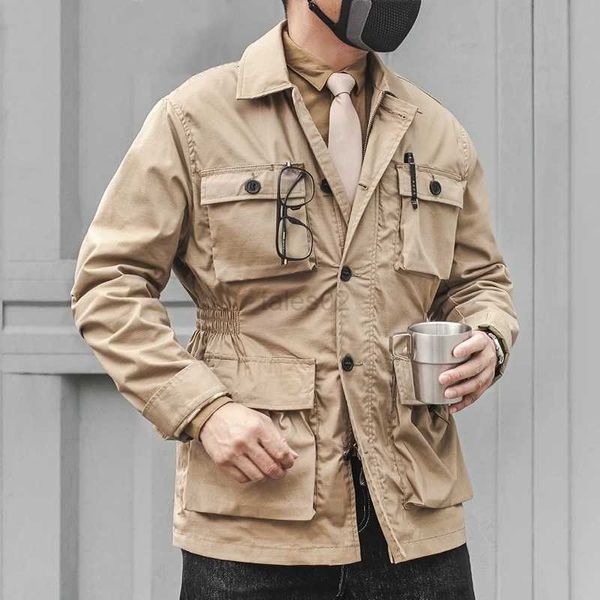 Cappotti tattici Autunno Inverno Giacca da campo tattica Uomo Cappotto militare mimetico americano Giacca a vento Multi-tasca Giacca in pile caldo antivento da esterno Uomo zln231114