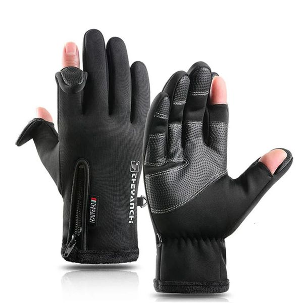 Skihandschuhe Winter Fahrradhandschuhe Fahrrad Warme wasserdichte Vollfingerhandschuhe Ski Outdoor Sport Touchscreen Fahrrad Motorradhandschuhe Herren 231114