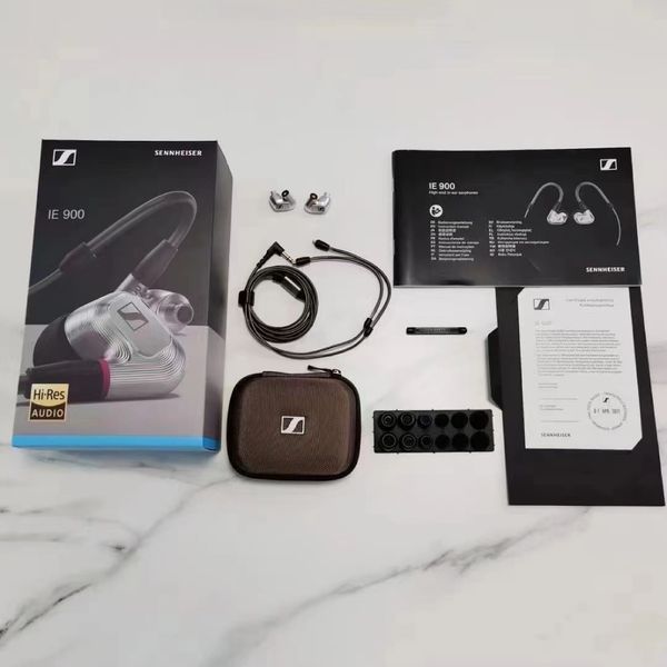 IE 80'ler IE900 Kulaklı Kulak Kulaklık Kulaklıkları Stereo Bas 3,5mm Jack Audio Earbuds Android Telefon İçin Kolektif Çantalı