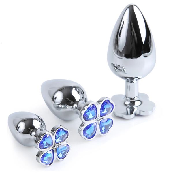 Anal brinquedos plug massageador de próstata metal aço inoxidável butt trainer estimulador masturbação adultos sexo para homens mulheres gay sm 231114