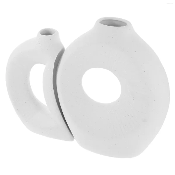 Vasi 1 set moderno vaso in ceramica per erba di pampa per interni, cucina per fiori