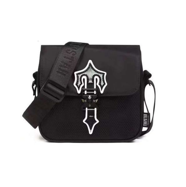 2024 Trapstar IRONGATE T Messenger Crossbody Bag Designer di lusso da uomo Moda spalla nera Borse da lavoro all'aperto impermeabili YU5513