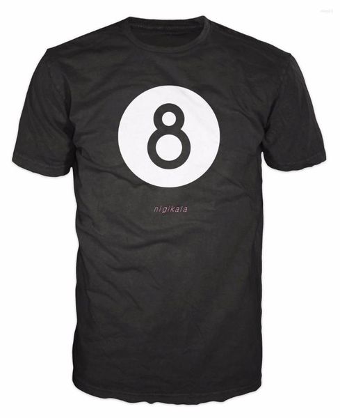 Herren T-Shirts Sprüche Sommer Die Mode für Kurzarm T-Shirt Atest Lustige T-Shirts Männer 8 Ball Pool Billard Snooker Shirt