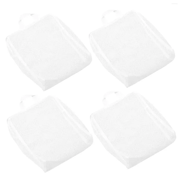 Çamaşır torbaları 4 PCS Torba giysisi depolama giysi 8 cm torbalar örgü çorap polyester çamaşır makinesi iç çamaşırı