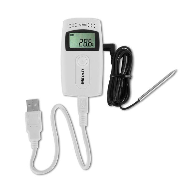 Temperaturinstrumente Großhandel Rc-4Hcc Neuer USB-Temperaturdatenlogger Datenlogger Temperaturrekorder Hohe Genauigkeit 16000 Punkte Drop Del Dhng8