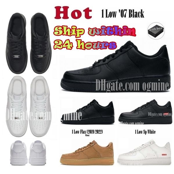 air force af1 airforce forces nike Designer Typ flache Plattform Mann Frau 354s Gipfel Dreifaches Weißgold Trainer n.354