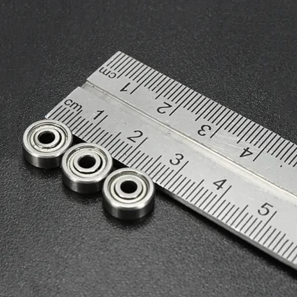 Atacado 100 peças 692zz rolamento de esferas em miniatura 692 -2z 692z 2x6x3 rolamentos rígidos de esferas 2*6*3mm ll