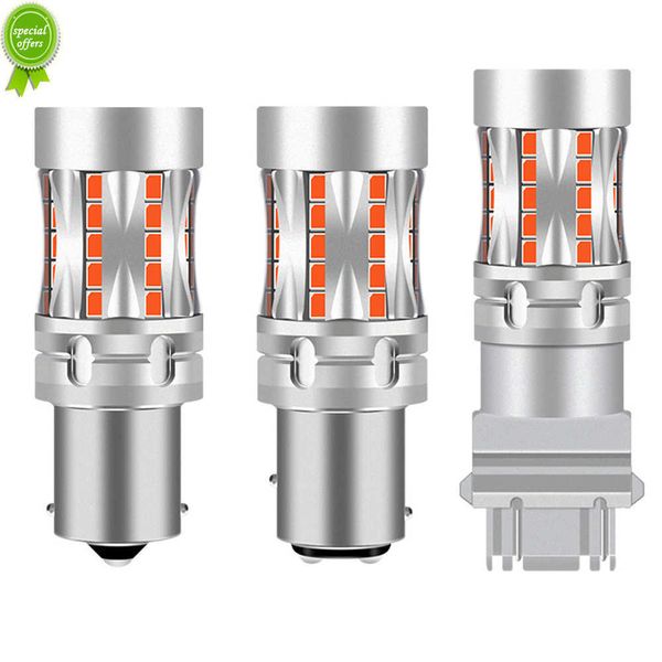 Novo 2x CANBUS 1156 BA15S P21W BAU15S PY21W LED BRANCO 1157 BAY15D P21/5W 3020 LUZ 7440 W21W 3157 7443