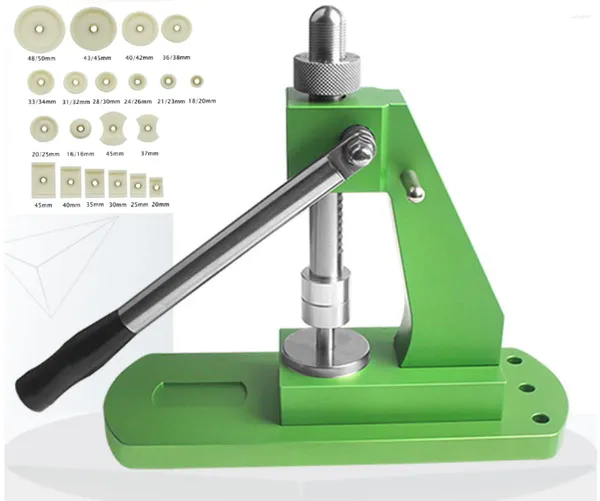 Kits de reparo de relógio 6173, prensa de caixa traseira, prensa de cristal eficiente, trabalho com rosca de 5mm, ferramenta funcional de relojoeiros