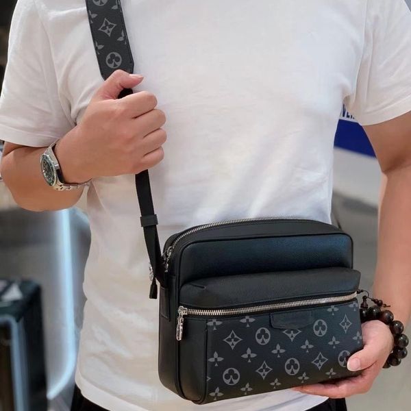 Bolsa de alta qualidade nova bolsa mensageiro bolsa crossbody bolsa de ombro luxuosa bolsa pequena masculina e feminina elegante e casual