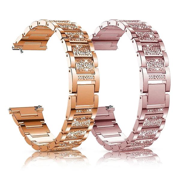 Uhrenarmbänder Metallarmband für Amazfit GTS 4 Mini Smart Watch Diamantarmband für Amazfit GTS 3 2 Uhrenarmband für Amazfit Bip 3 Pro Armbänder 231115