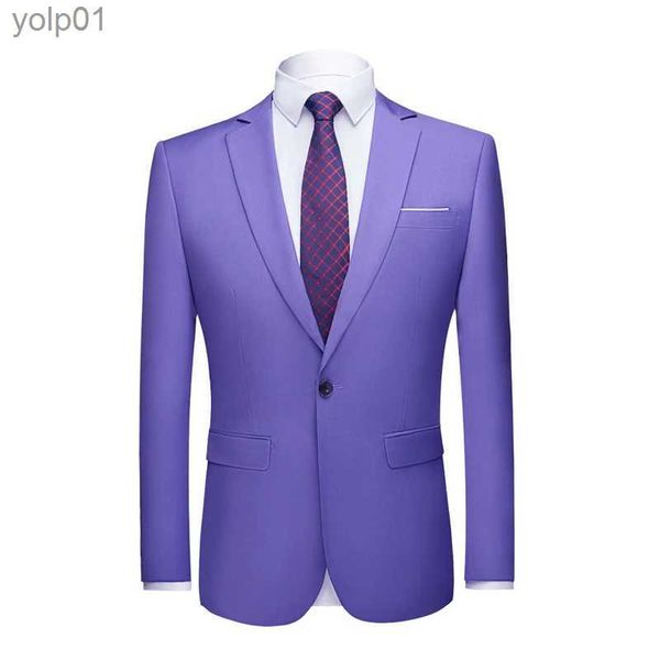 Giacche da uomo Ultimi disegni Moda uomo Casual Slim Fit Giacca formale Business Social Wedding Party Blazer Hommes Plus Size 5XL-SL231115