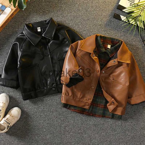 Jaquetas Adolescentes Crianças Jaqueta para Meninos Casacos Casaco Camisa 2 Pcs Tops Crianças Roupas Windbreaker Meninos Casacos Escolares 4 6 8 10 12 Anos J231115