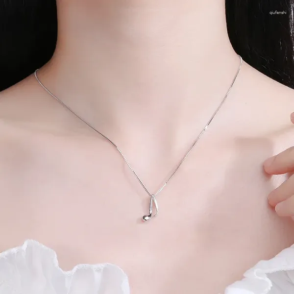 Girocollo DIEERLAN Fascino Gotico Segno Musicale Collana Per Le Donne Da Sposa Eleganti Collane con pendente Coreano Gioielli Squisiti Regalo 2023