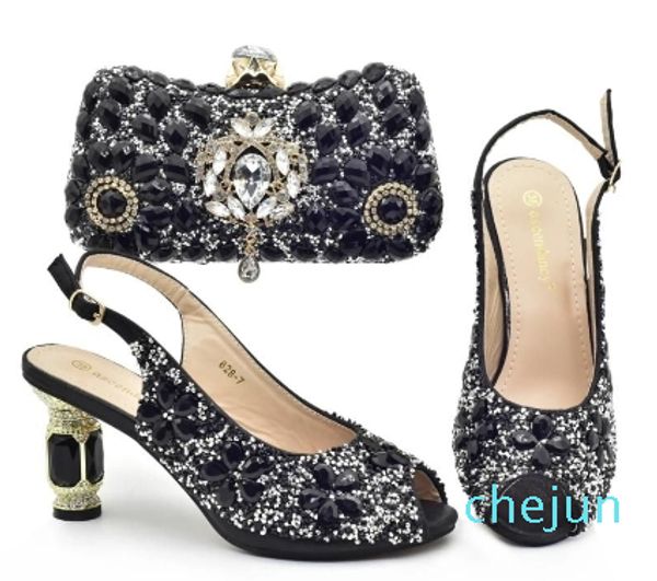 Свадебная обувь с сумкой, стильный комплект для вечеринки и сумочки, одинаковые сандалии-мюли для свадьбы, дня рождения