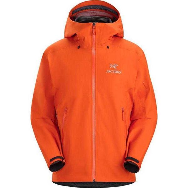 Arcterys Apparel Beta Ltar Jacket Sv Waterproof Outdoor Hiking Hardshell Herrenbekleidung Charge Mens Charge Coat Trend Beta LT Bright Orange Autumn Winter Comfo WNIUA