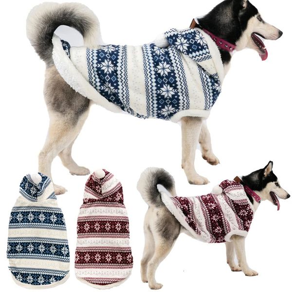 Hundebekleidung, großer Hundemantel, warme Winter-Hundekleidung, Weihnachts-Hundejacke, Haustierkleidung, XL-Outfit, Husky, Corgi, Golden Retriever, Labrador-Kostüm 231114