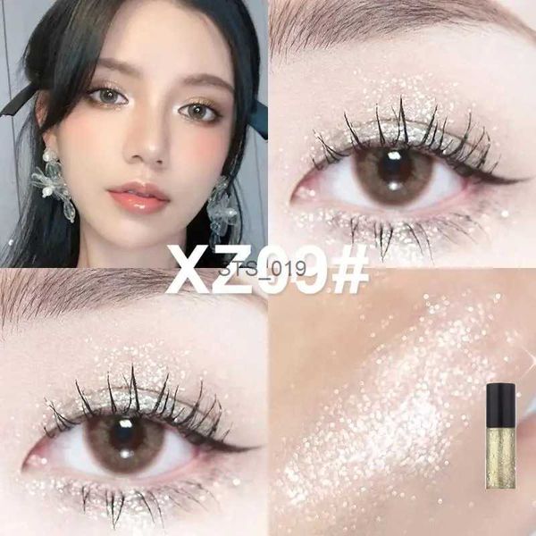 Ombretto Diamante Shiny Eye Liner Ombretto Impermeabile Argento Oro rosa Colore Glitter Paillettes Eyeliner Ombretto Trucco Cosmetici di bellezzaL231115