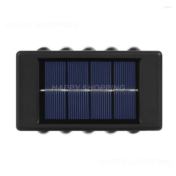 Lâmpadas de parede solar 8/10/201/16 LIDE Decoração de varanda para o pátio de jardim, iluminada solor iluminada Luz LED LUZ