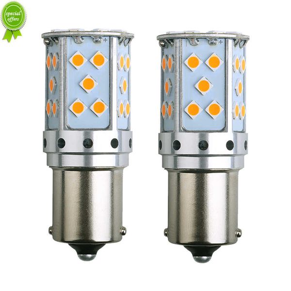 Neue 2X superhelle BA15S P21W BAU15S PY21W 1156 P21/5W Canbus Led 12V T20 7440 7443 W21W WY21W Lampe Auto Blinkerbirne Bernstein