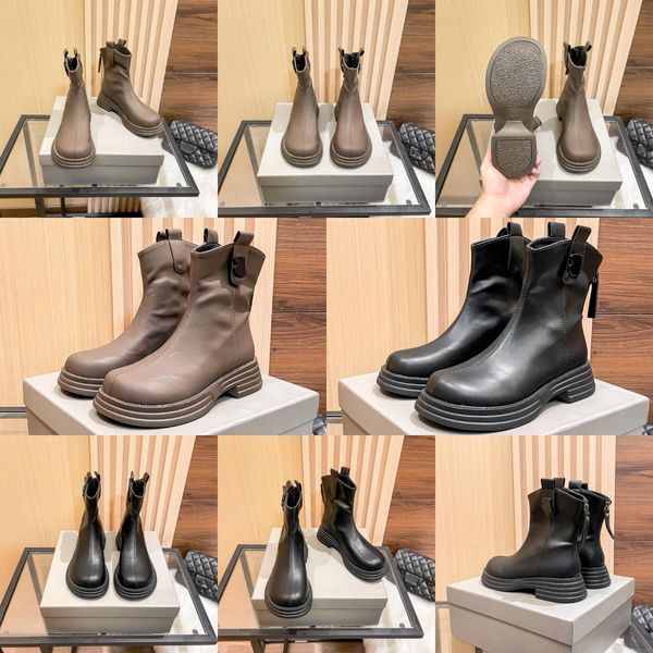 Stivali da donna di design Stivali classici da uomo e da donna invernali Stivali da Martin Tacchi alti Stivali da pioggia da 6 cm Scarpe invernali in gomma balencai Stivali da pioggia da donna Scarpe da esterno