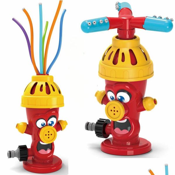 Baby Spielzeug Hydrant Sprinkler Outdoor Wasser Spray Hinterhof Garten Spielzeug Sommer Hof Cartoon Splash Bad für Kinder Drop Lieferung Geschenke lernen Dhrgn