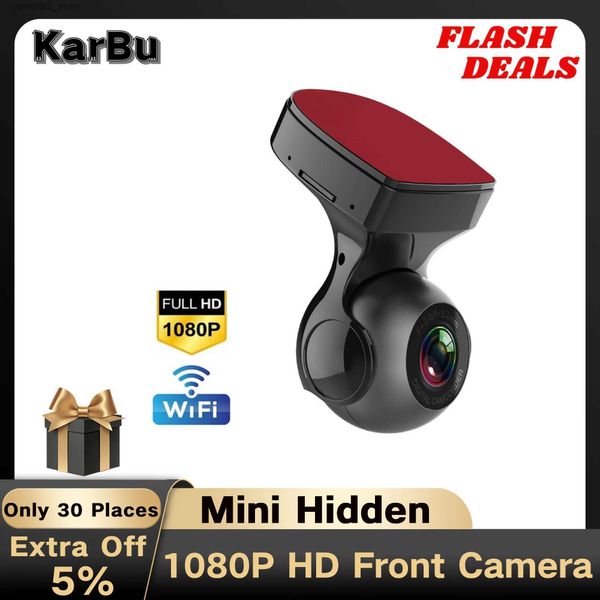 Carro dvr 1080p traço cam para câmera do carro wifi dvr para coche escondido dashcam para registrador de vídeo automático mini câmera samochodowa rejestrador q231115