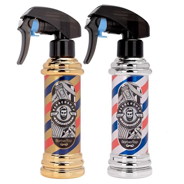 Altre cure per i capelli Flacone spray per parrucchiere retrò Bottiglie riutilizzabili Annaffiatoio a nebbia continua Spruzzatore d'acqua portatile per barbiere 231115